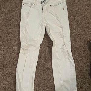 White American eagle jeans